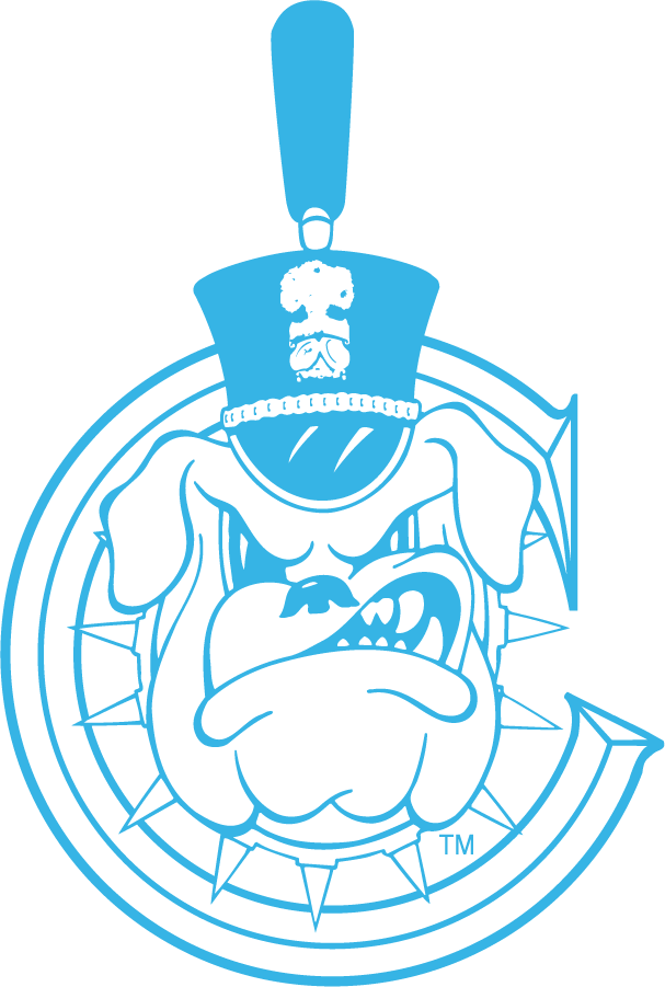 The Citadel Bulldogs 1987-2021 Alternate Logo iron on transfers for T-shirts
